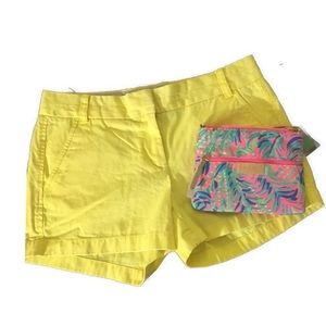 J. Crew Sunshine Yellow Chino Shorts